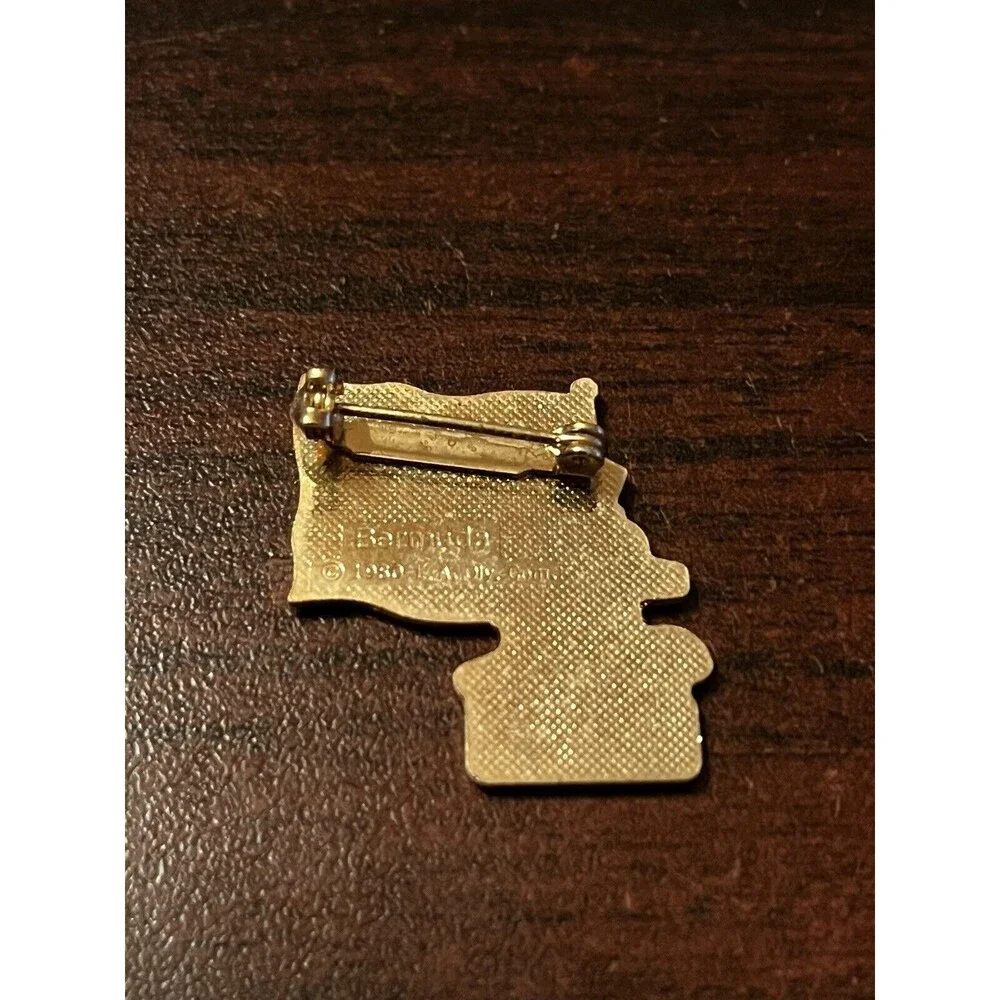 Vintage 1984 Los Angeles Olympics Coca Cola Sam Eagle Bermuda‎ Flag Lapel Pin